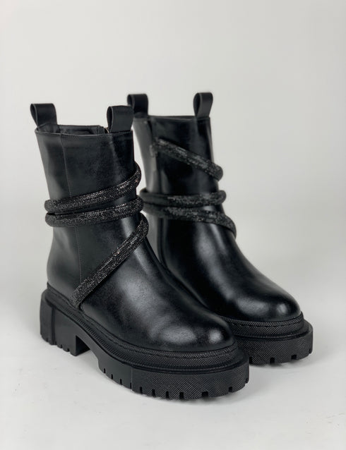 ASTON KRİSTAL TAŞLI BOOTIE
